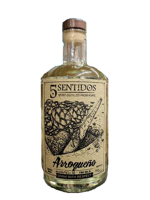 5 Sentidos Mezcal Arroqueno Tio Pedro - Flask Fine Wine & Whisky