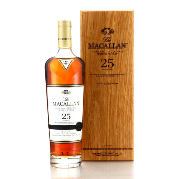 Macallan 25 Year Old Sherry Oak 2022 Release - Flask Fine Wine & Whisky