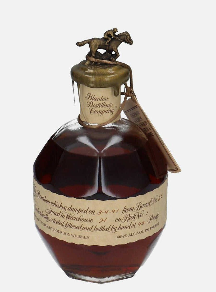 Blantons Single Barrel Bourbon Bottled 3/4/ 1991 - Flask Fine Wine & Whisky