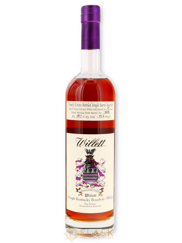Willett Family Estate 17 Year Old Bourbon Single Barrel #3626 - Flask Fine Wine & Whisky