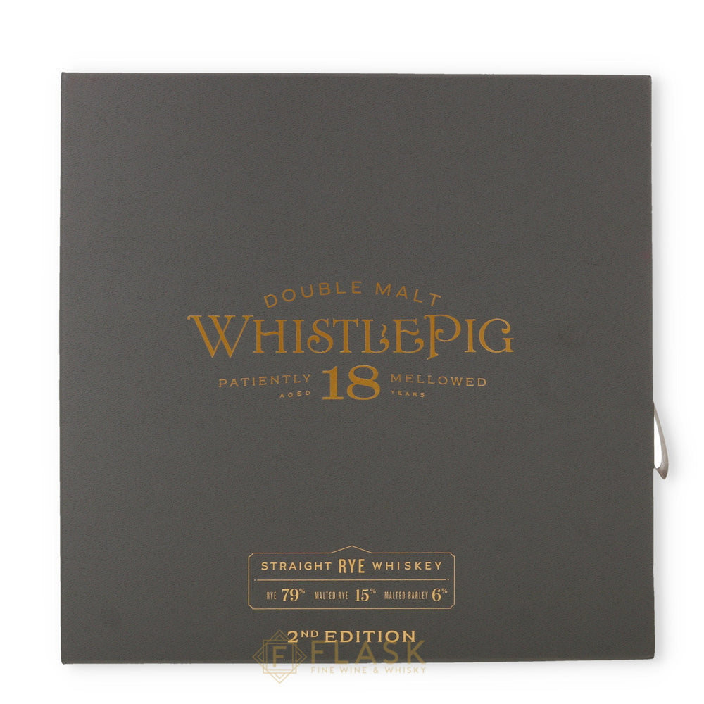 WhistlePig 18 Year Old Rye Whiskey Release 2 [Gift Box] - Flask Fine Wine & Whisky