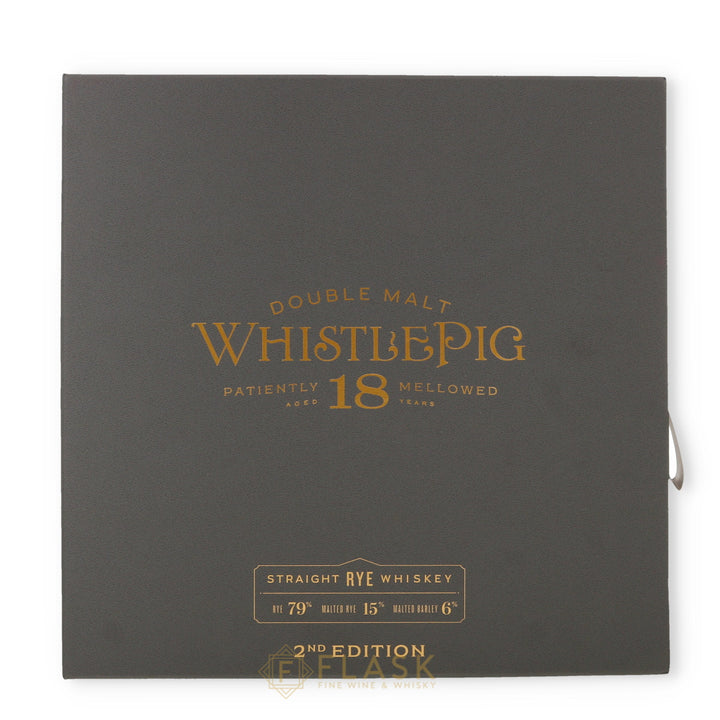 WhistlePig 18 Year Old Rye Whiskey Release 2 [Gift Box] - Flask Fine Wine & Whisky