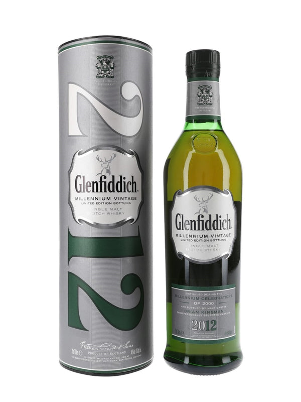 Glenfiddich Millenium Vintage 2012 - Flask Fine Wine & Whisky