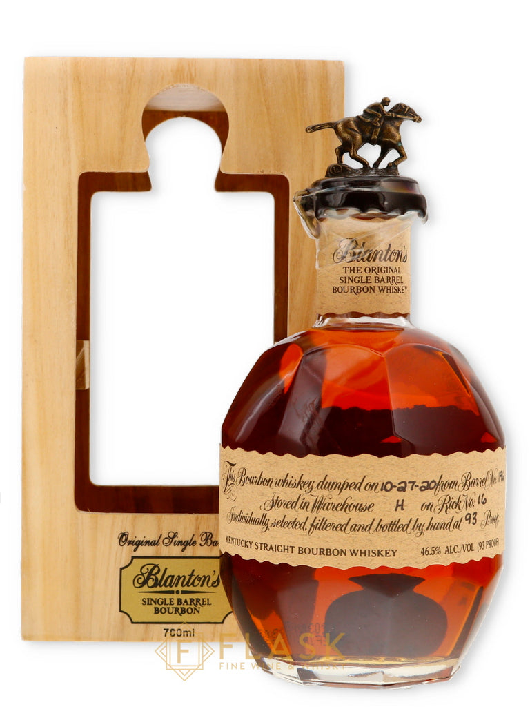 Blanton's Single Barrel Bourbon 2020 Wood Gift Box Edition