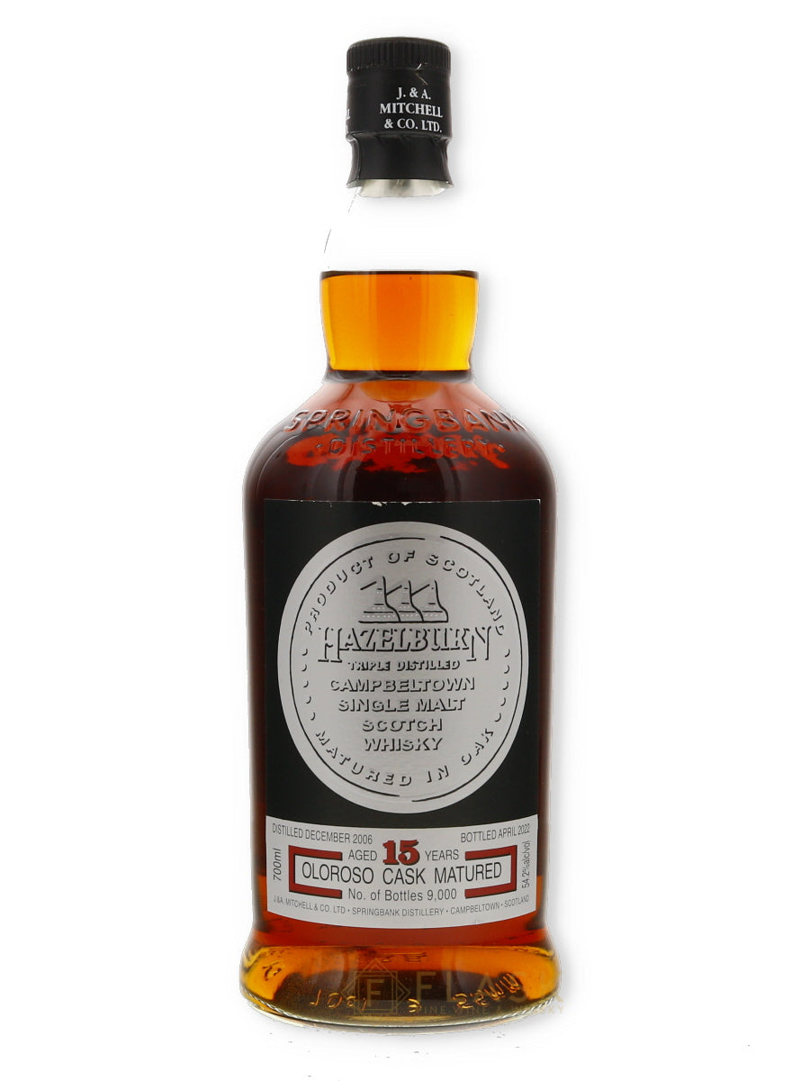 Hazelburn 15 Year Old Oloroso Cask 2022 Release 750ml - Flask Fine Wine & Whisky