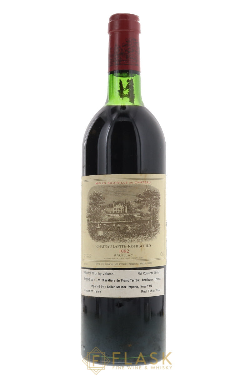 Chateau Lafite Rothschild Pauillac 1982 [Base Neck] - Flask Fine Wine & Whisky