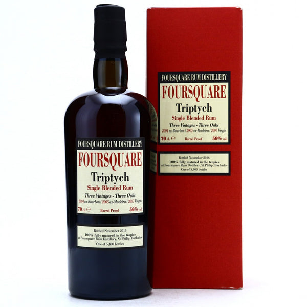 Foursquare Velier Triptych Rum - Flask Fine Wine & Whisky