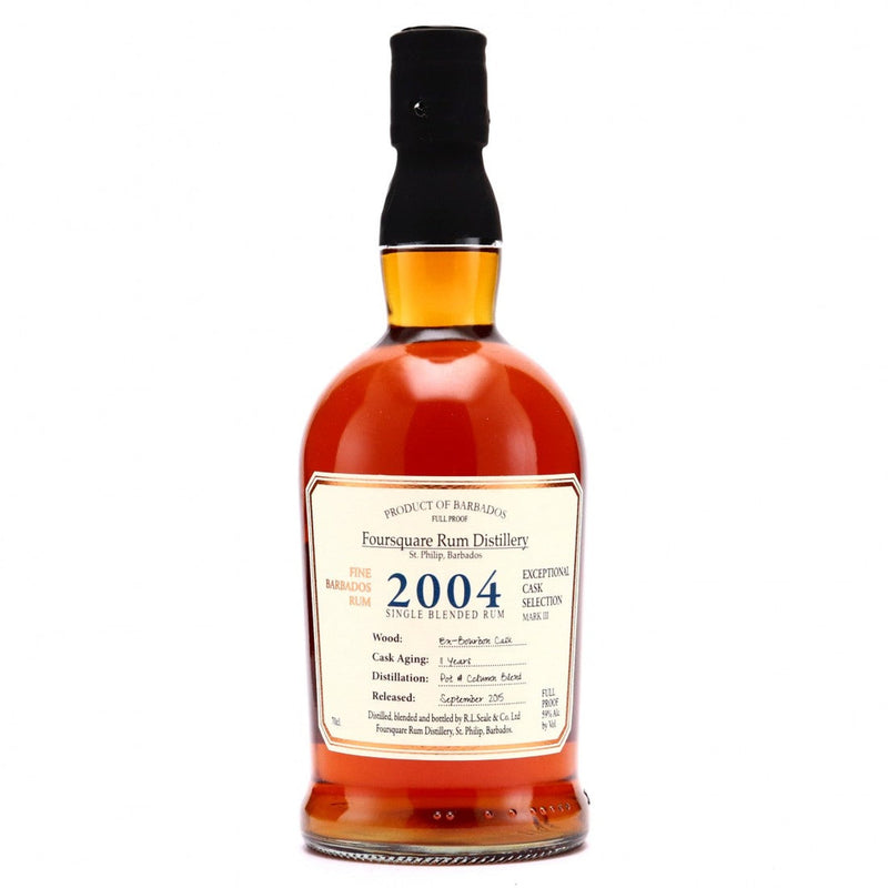 Foursquare 2004 Bourbon Cask 11 Year Old Rum - Flask Fine Wine & Whisky