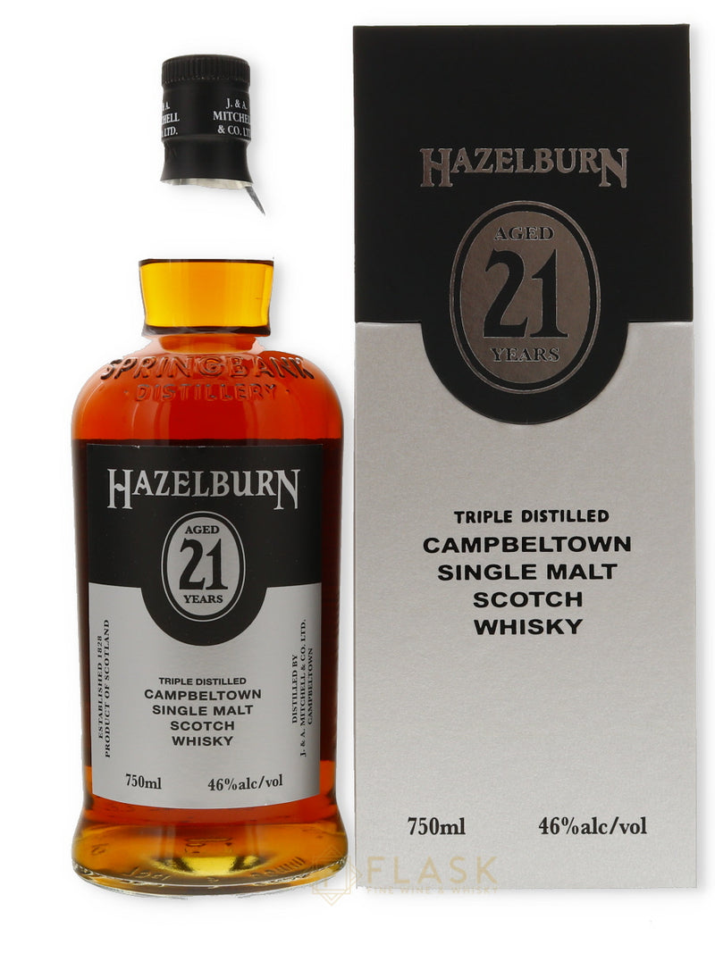 Hazelburn 21 Year Old 2022 Release 750ml - Flask Fine Wine & Whisky