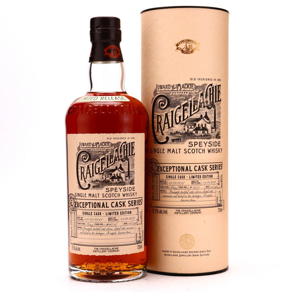 Craigellachie Exceptional Cask Series 23 Year Old #4575 115 Proof - Flask Fine Wine & Whisky