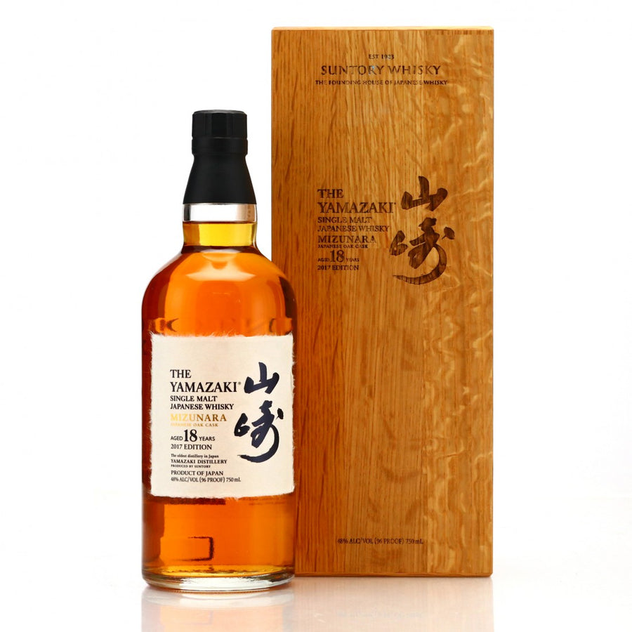 Yamazaki 18 Year Old Mizunara Oak 2017 750ml - Flask Fine Wine & Whisky