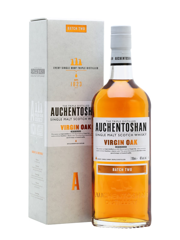 Auchentoshan Virgin Oak Batch 2 Lowland Single Malt - Flask Fine Wine & Whisky