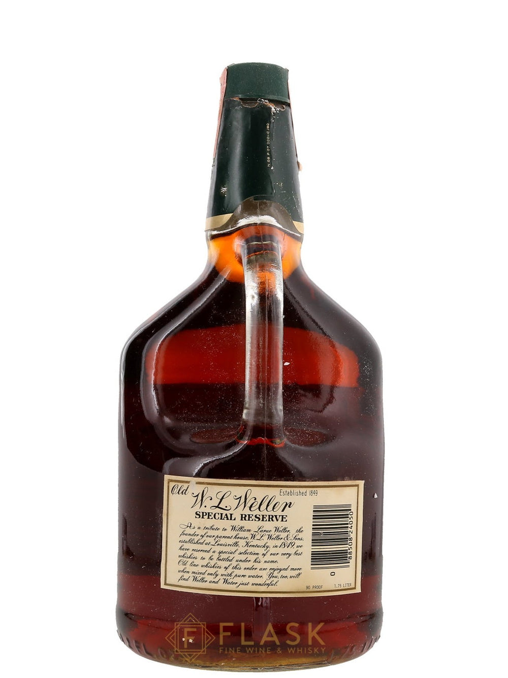 WL Weller 7 Year Old Special Reserve Bourbon Stitzel-Weller 1980s 1.75 Liter - Flask Fine Wine & Whisky