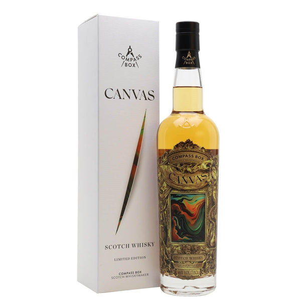 Compass Box Canvas Blended Malt Scotch Whisky - Flask Fine Wine & Whisky