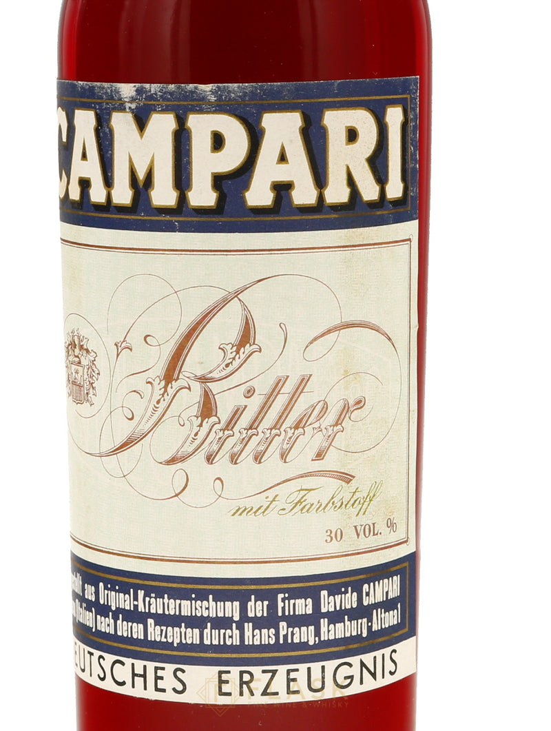 Campari Vintage Bottled 1960s 30% ABV / 60 Proof - Flask Fine Wine & Whisky