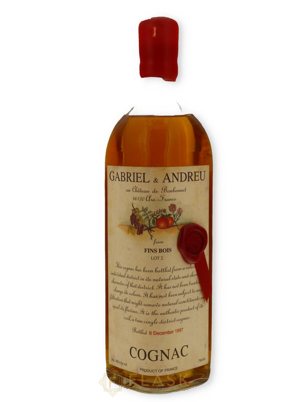 Gabriel & Andreu Cognac Fins Bois Lot 2 1997 - Flask Fine Wine & Whisky