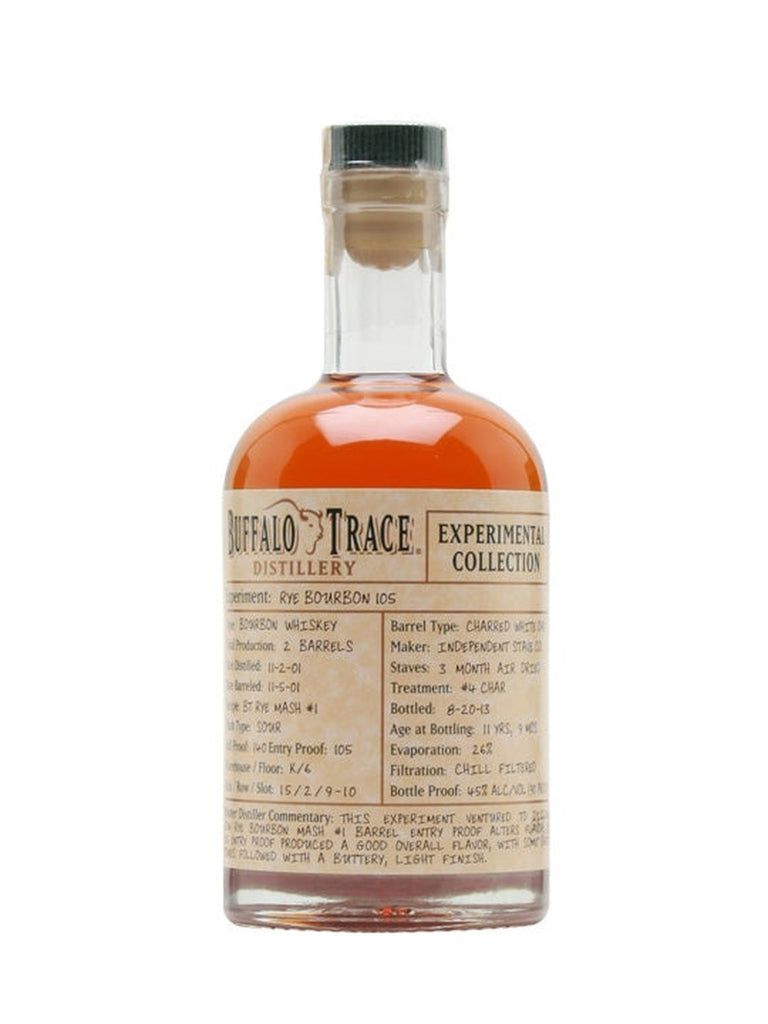 Buffalo Trace Experimental Collection Rye Bourbon 105 375ml - Flask Fine Wine & Whisky
