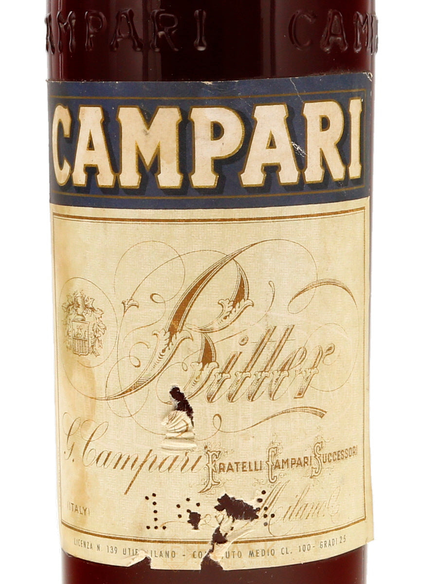 Campari Vintage Bottled 1950s 1 Liter - Flask Fine Wine & Whisky