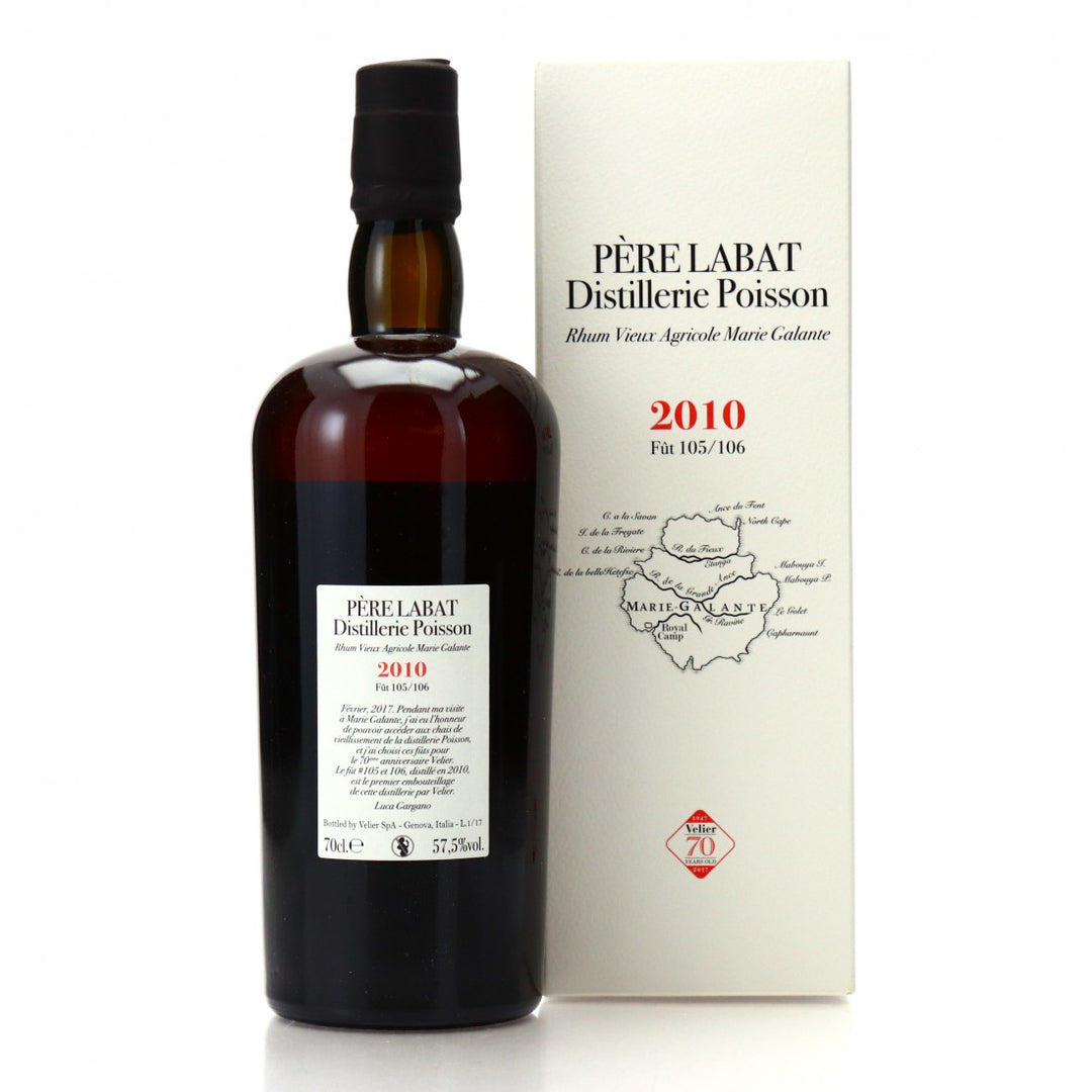 Pere Labat Poisson Rum 2010 Velier Rhum Vieux 70th Anniversary 70cl - Flask Fine Wine & Whisky