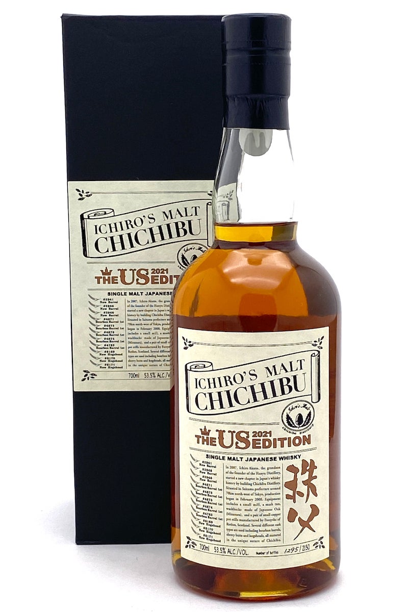 Ichiro's Malt Chichibu The US 2021 Edition Single Malt Whisky ...