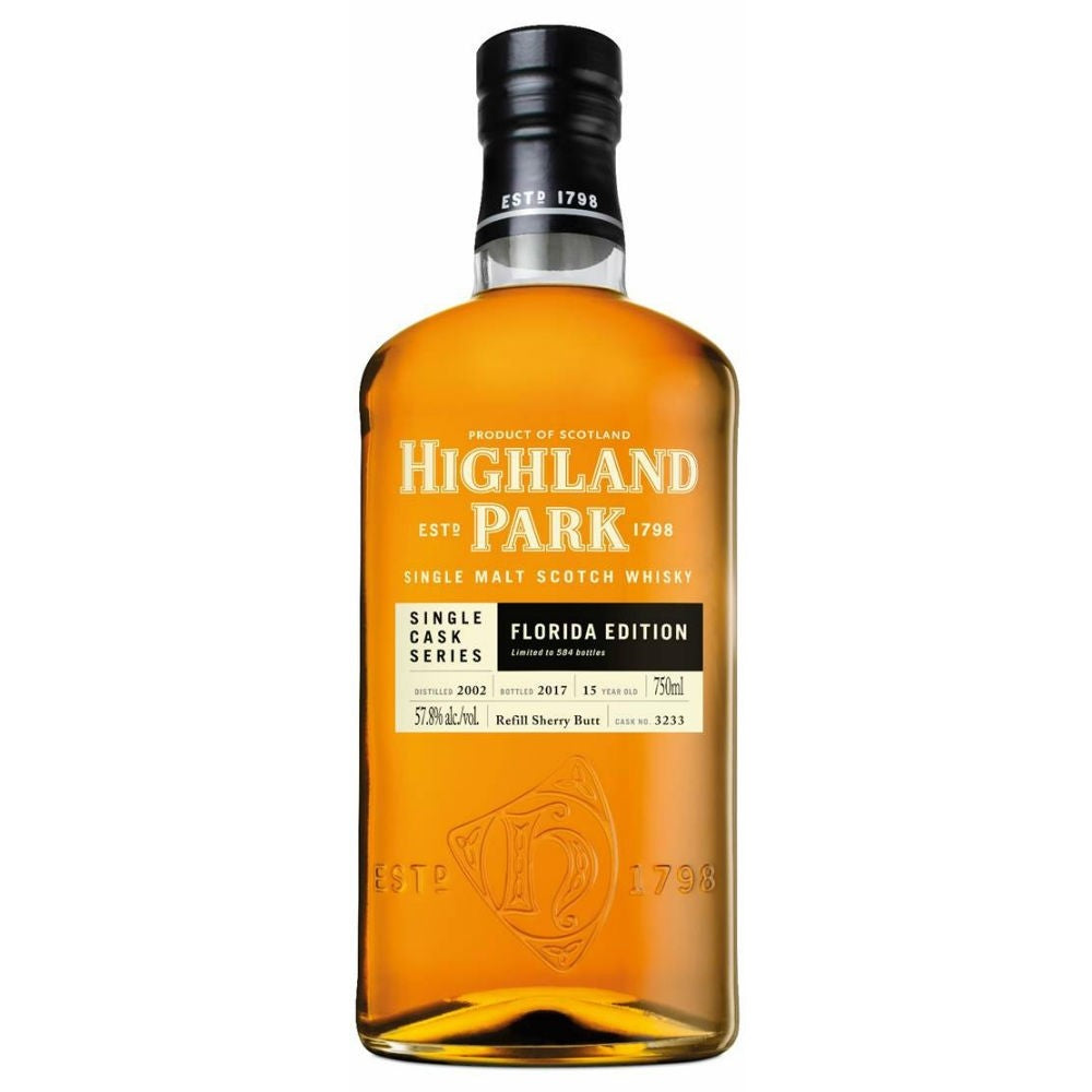 Highland Park Single Cask Series Florida Edition 15 Year Old Single Malt - Flask Fine Wine & Whisky