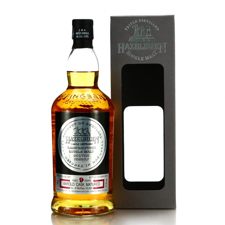 Hazelburn 2007 Barolo Cask 9 Year Old Single Malt - Flask Fine Wine & Whisky