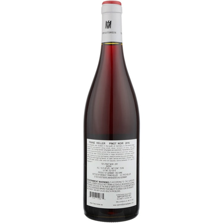 Franz Keller Franz Anton Spatburgunder Pinot Noir Baden 2016 - Flask Fine Wine & Whisky