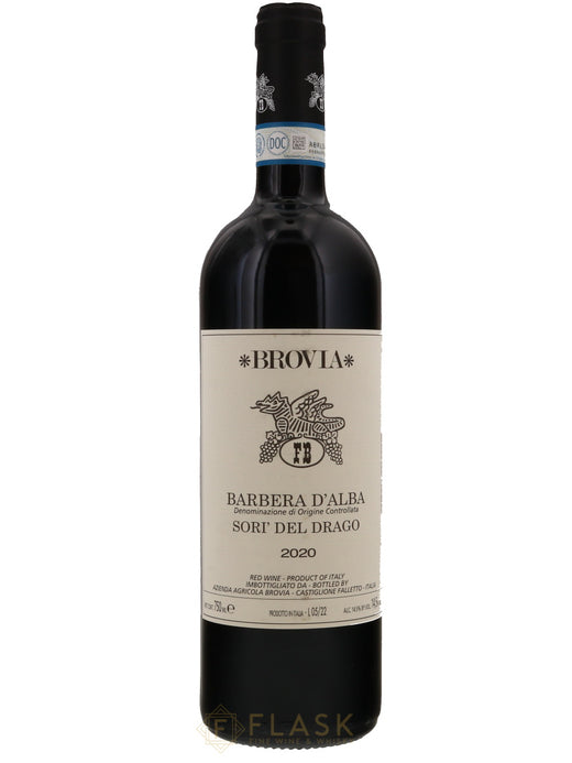 Brovia Barbera d Alba Sori del Drago 2020 - Flask Fine Wine & Whisky
