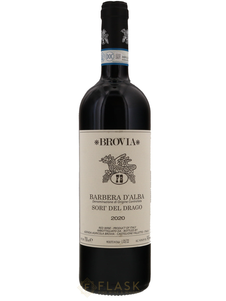 Brovia Barbera d Alba Sori del Drago 2020 - Flask Fine Wine & Whisky