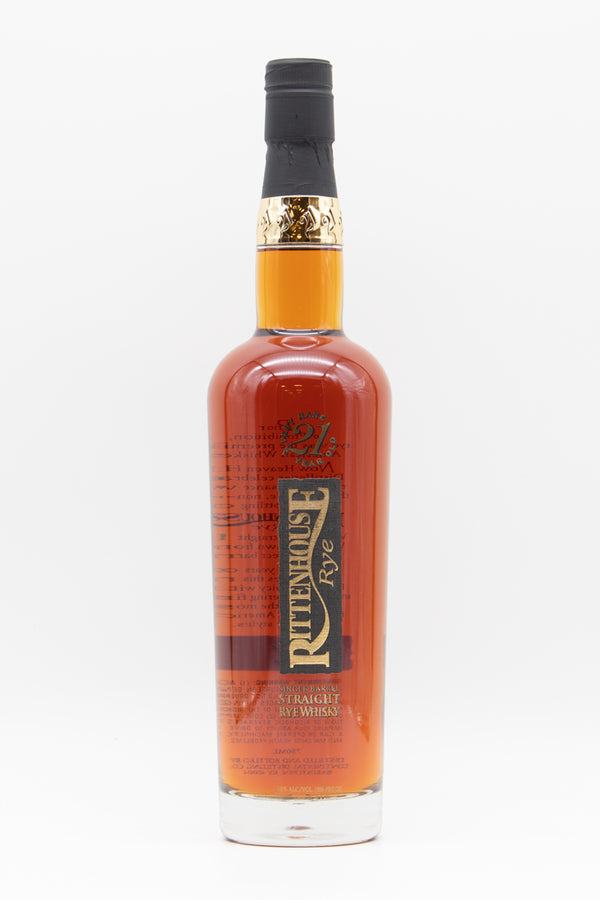 Rittenhouse Single Barrel 21 Year Old Straight Rye Whiskey - Flask Fine Wine & Whisky