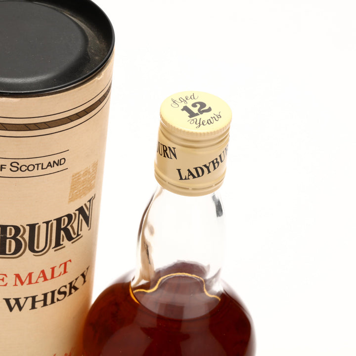 Ladyburn 12 Year Old 1980s Ladyburn Distilling Co [Original Tube] - Flask Fine Wine & Whisky