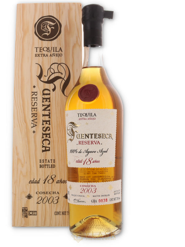 Fuenteseca Reserva 18 Year Extra Anejo Tequila 2003 - Flask Fine Wine & Whisky