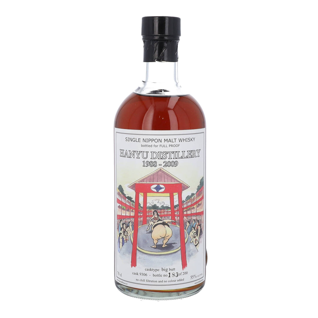 Hanyu 1988 Big Butt Cask #9306 - Flask Fine Wine & Whisky