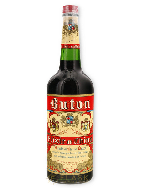 Buton Elixir Di China Vintage Liqueur 1940s/1950s - Flask Fine Wine & Whisky
