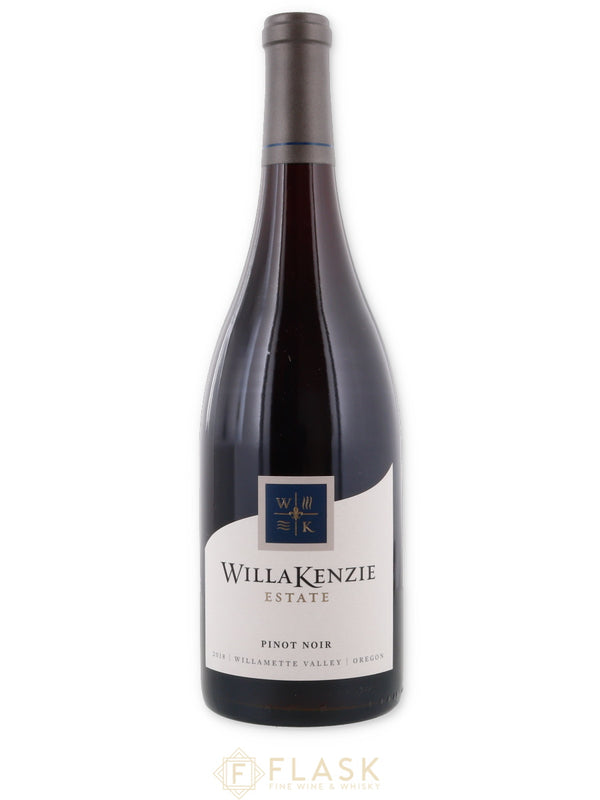 WillaKenzie Estate Pinot Noir Willamette Valley 2018 - Flask Fine Wine & Whisky