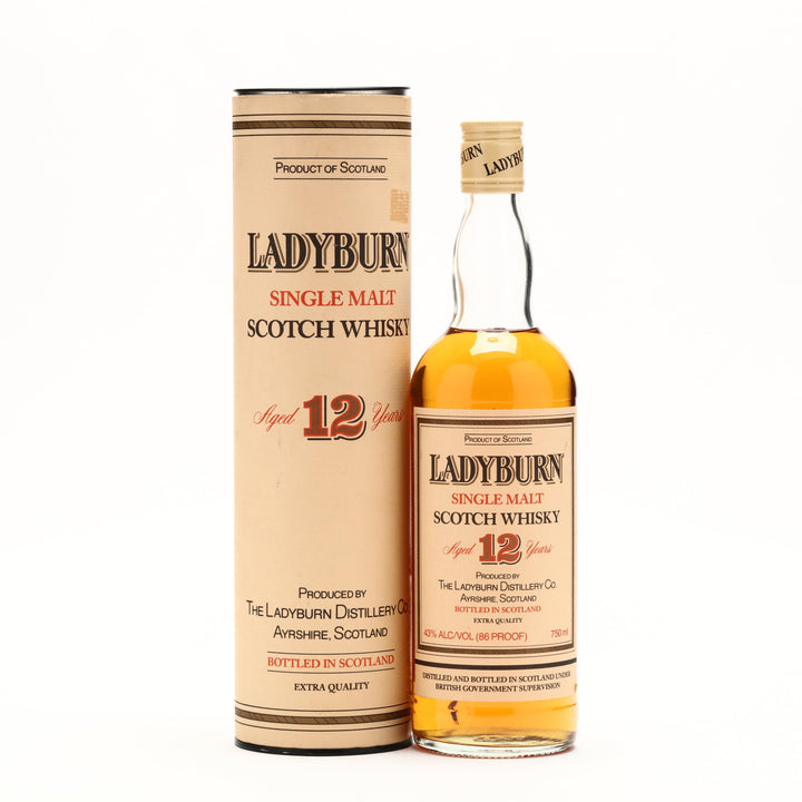 Ladyburn 12 Year Old 1980s Ladyburn Distilling Co [Original Tube] - Flask Fine Wine & Whisky