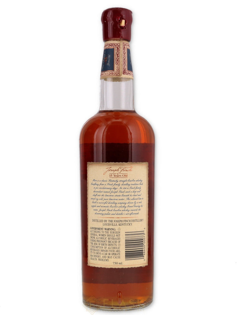 Joseph Finch 1981 Rare Bourbon 15 Year Old / Stitzel Weller - Flask Fine Wine & Whisky