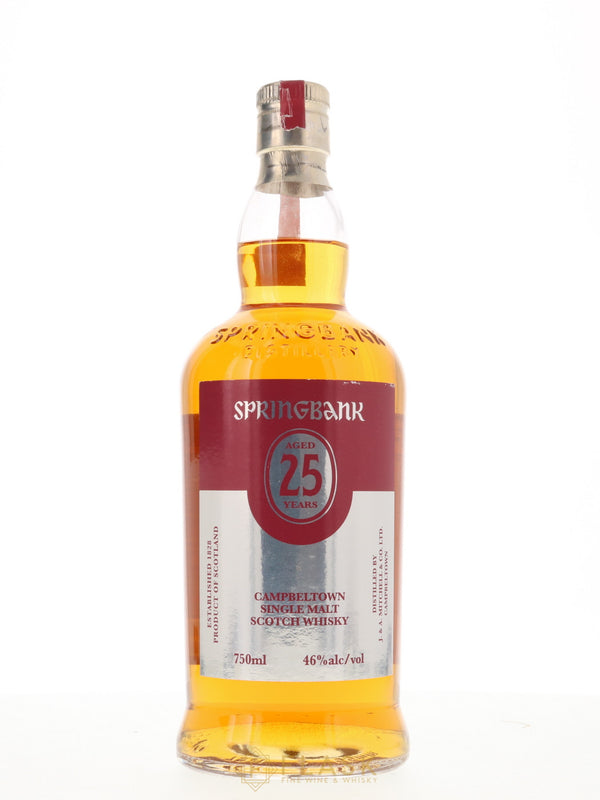 Springbank 25 Year Old Single Malt 2016 Release - Flask Fine Wine & Whisky