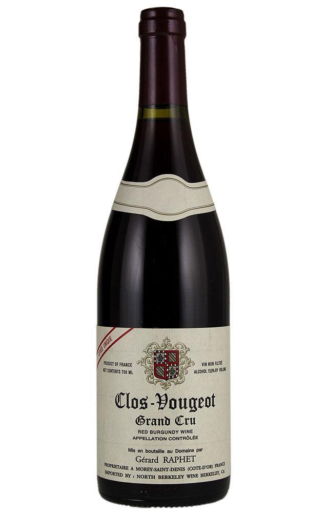 Raphet Clos Vougeot Grand Cru 2017 - Flask Fine Wine & Whisky