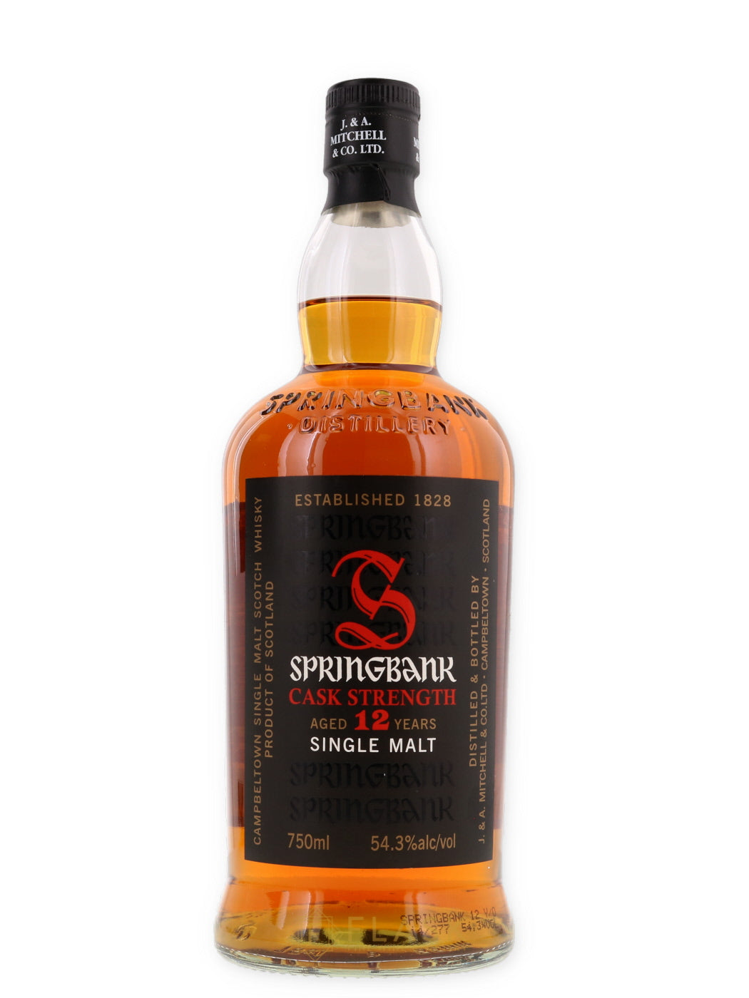 Springbank 12 Year Old Cask Strength 2014 Batch 9 54.3% - Flask Fine Wine & Whisky