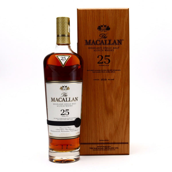 Macallan 25 Year Old Sherry Oak 2021 Release - Flask Fine Wine & Whisky