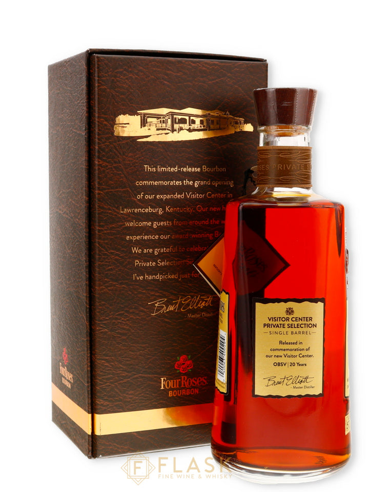 Four Roses 20 Year Old Visitor Center OBSV Private Barrel Bourbon - Flask Fine Wine & Whisky