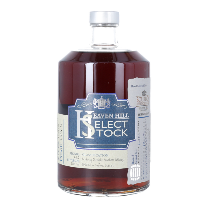 Heaven Hill Select Stock 8 Year Old Bourbon Cask Strength 124.4 proof Third Edition - Flask Fine Wine & Whisky