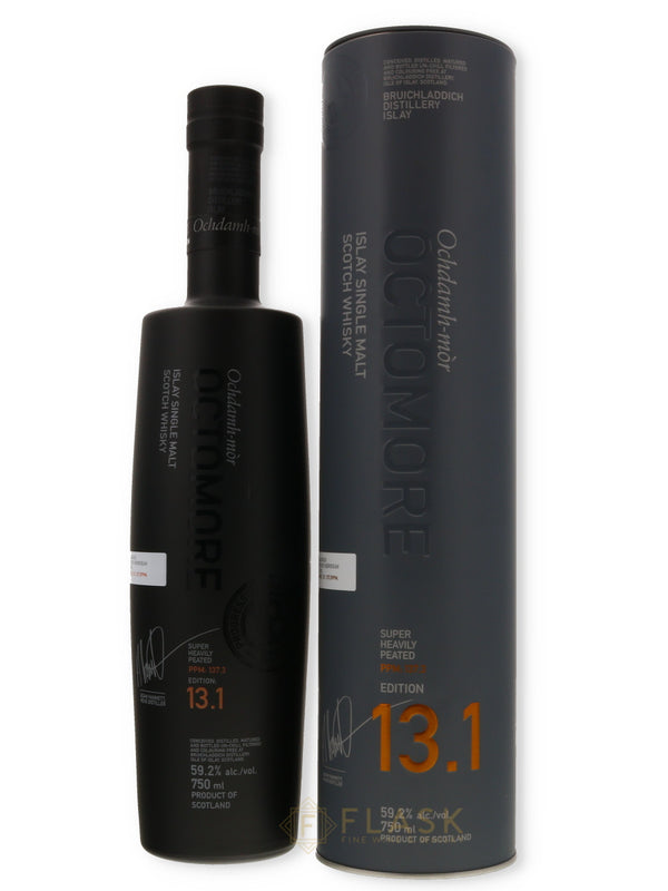 Bruichladdich Octomore 13.1 137.3 PPM 59.2% Super Heavily Peated Islay - Flask Fine Wine & Whisky
