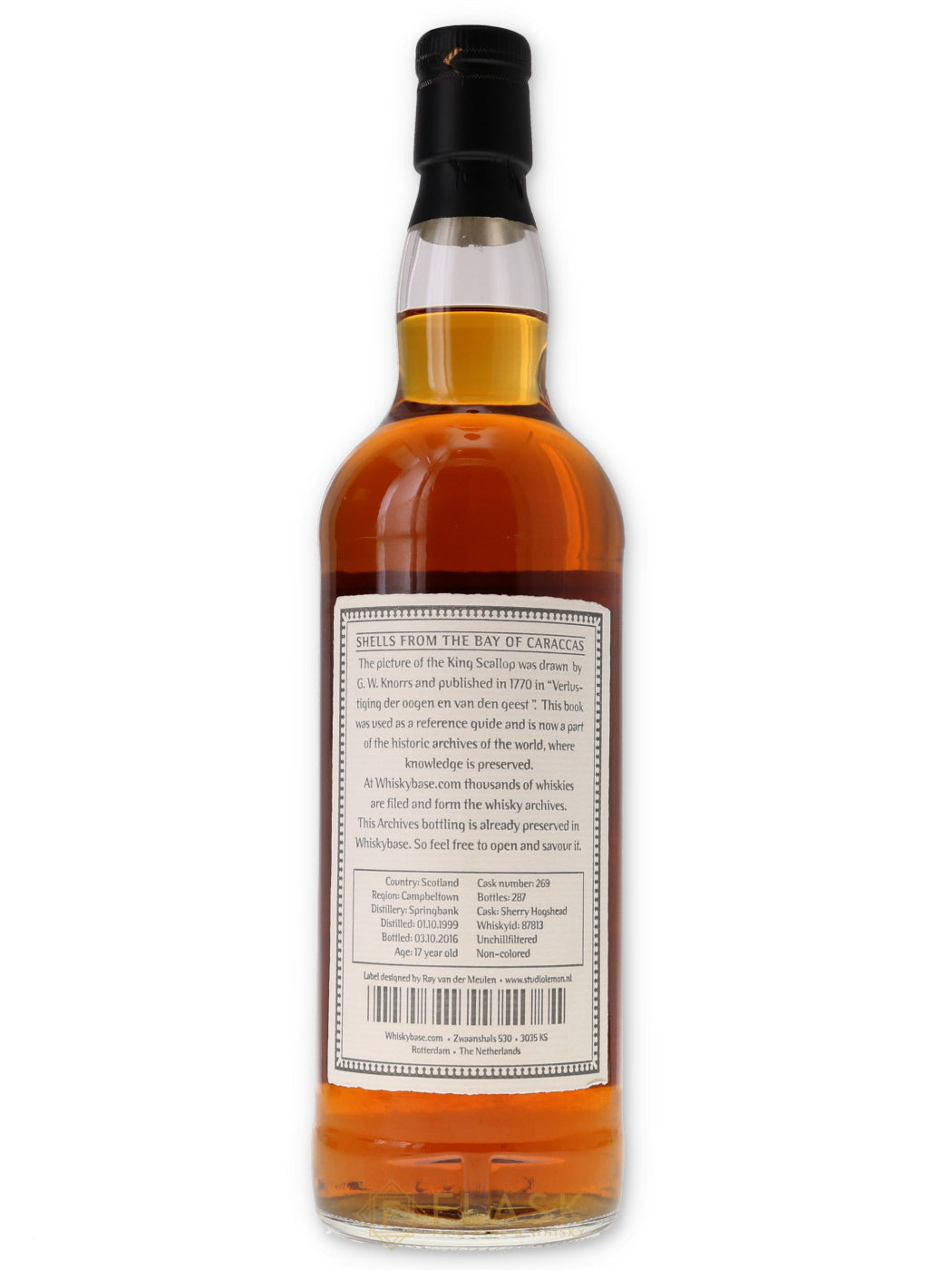 Springbank 17 Year Old 1999 Archives Single Cask Sherry Hogshead #269 - Flask Fine Wine & Whisky