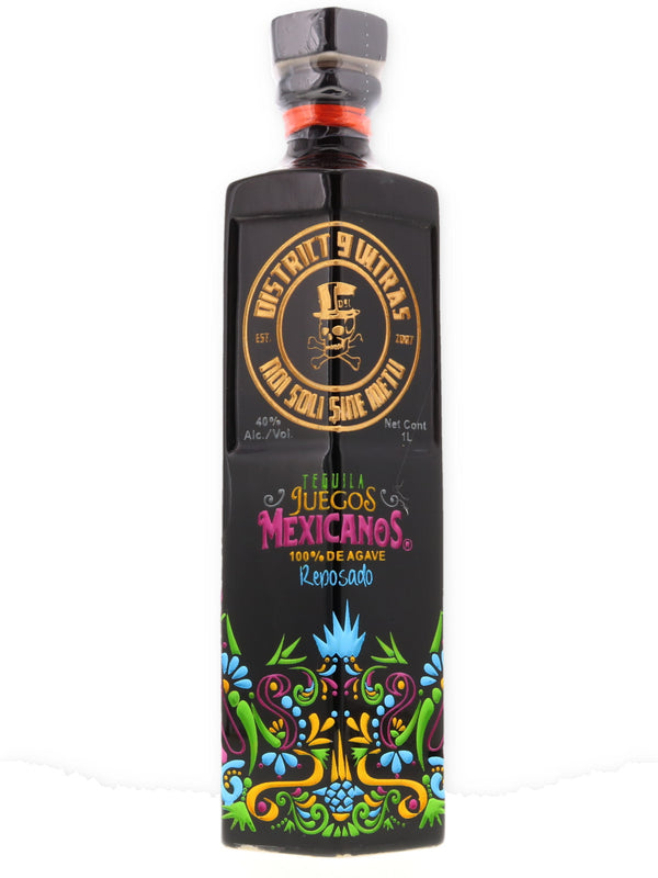 Tequila Juegos Mexicanos District 9 Ultras Reposado 1st Edition - Flask Fine Wine & Whisky