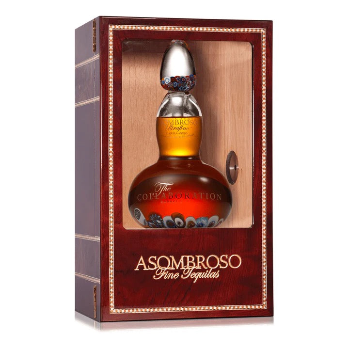 Asombroso The Collaboration 12 Year Extra Anejo Tequila Silver Oak Barrel Aged - Flask Fine Wine & Whisky