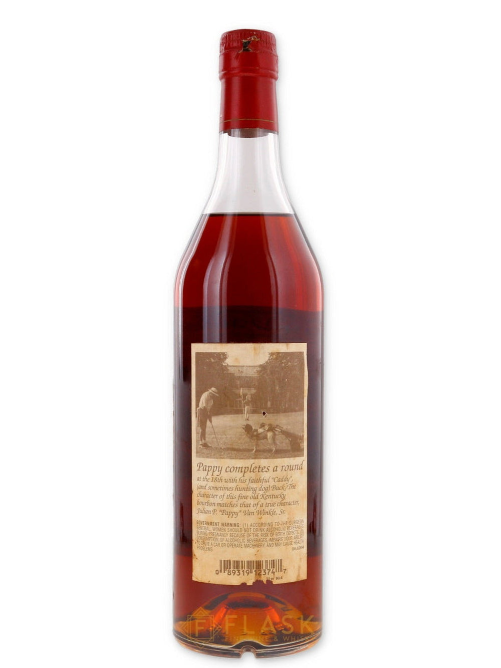 Pappy Van Winkle Family Reserve 20 Year Old Bourbon Pre-2006 / Raised Lettering [Scuffed Label] - Flask Fine Wine & Whisky