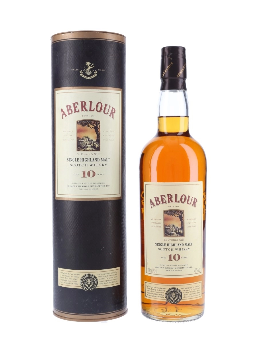 Aberlour 10 Highland Old Bottle - Flask Fine Wine & Whisky