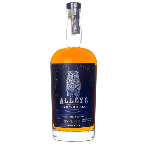 Alley 6 Rye 750ml - Flask Fine Wine & Whisky
